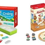 Osmo – Coding Starter Kit for Fire Tablet plus Pizza Co.- 3 Educational Learning Games -Ages 5-10+ – Learn to Code, Coding Basics & Coding Puzzles plus Communication Skills & Math (Fire Base Included)